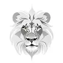 Lion tattoo design idea