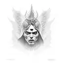 bad reborn from falling angel with the meaning of old good person of me died and get born the new one tattoo design idea