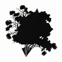 cedar tree  tattoo design idea
