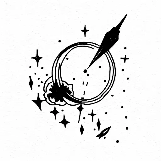 Cosmos Tattoo Ideas | TattoosAI