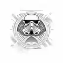 star wars tattoo design idea