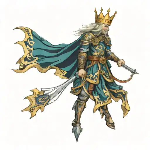 king baldwin iv jurusalem tattoo design idea