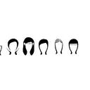 a group of people with different hairstyles tattoo design idea
