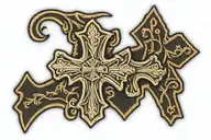 sergeant rank patch firefighter cross e tan e epi tan   tattoo design idea