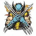 Wolverine Claws, Logan Hines tattoo design idea