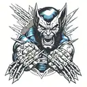 Wolverine Claws, Logan Hines tattoo design idea
