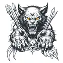 Wolverine Claws, Logan Hines tattoo design idea