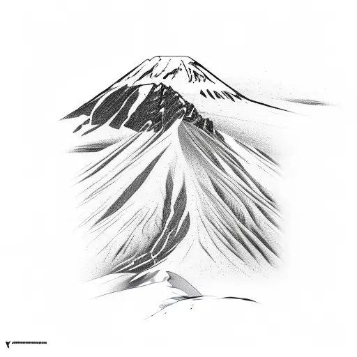 Mount Kilimanjaro  tattoo design idea