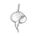 a snail's shell tattoo design idea