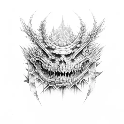 Dorohedoro tattoo design idea