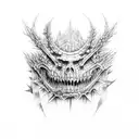 Dorohedoro tattoo design idea