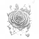 black bull from black clover tattoo design idea