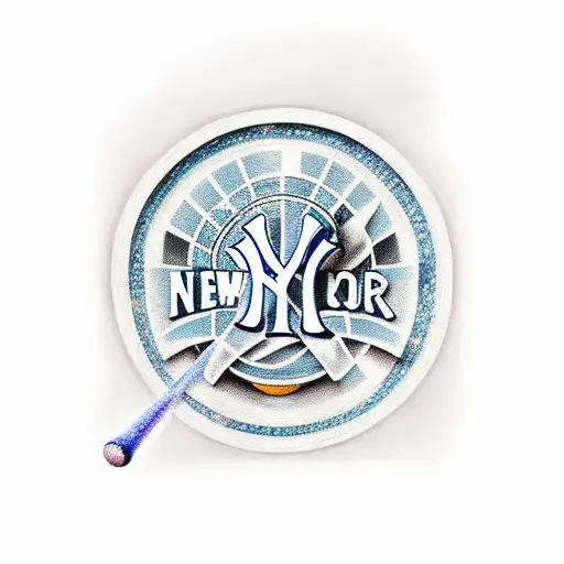 new york yankees tattoo design idea