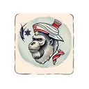 ape   tattoo design idea