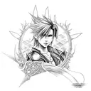 final fantasy X tattoo design idea