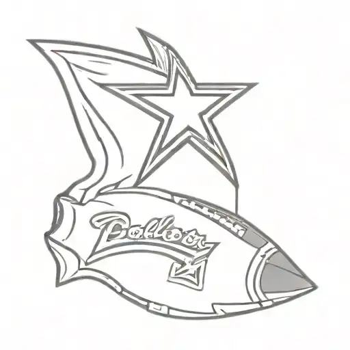 Dallas cowboys football  tattoo design idea