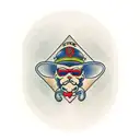 lucky tattoo design idea