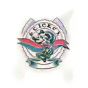 lucky tattoo design idea