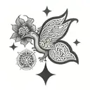 E & J is 1986 tattoo design idea