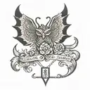E & J is 1986 tattoo design idea