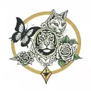 E & J is 1986 tattoo design idea