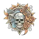 E & J is 1986 tattoo design idea