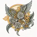 E & J is 1986 tattoo design idea