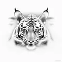 japenese tiger tattoo design idea