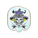 witch coven tattoo design idea