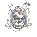 witch coven tattoo design idea