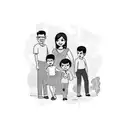 mexican family  tattoo design idea