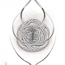 letter x that looks like a chromosome tattoo design idea