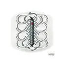 letter x that looks like a chromosome tattoo design idea