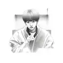 jungkook  tattoo design idea