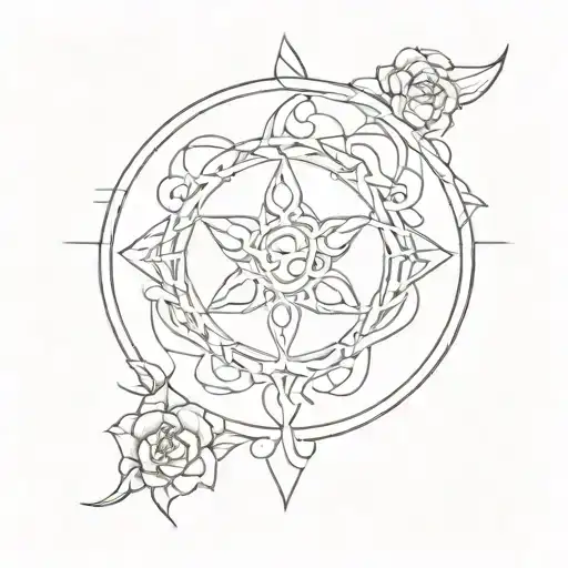 adoption symbol designed tattoo design idea