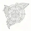 adoption symbol designed tattoo design idea