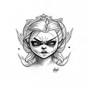 bride of chucky  tattoo design idea