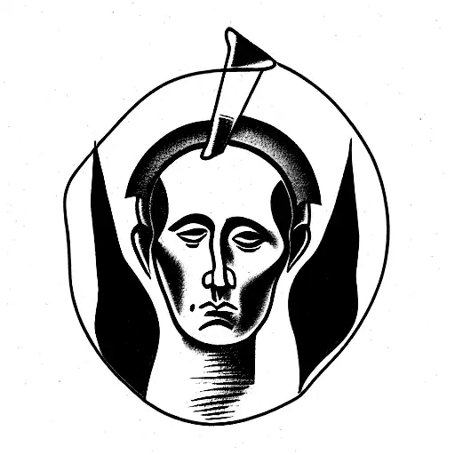 Julius Caesar tattoo design idea