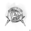 avengers slevee tattoo design idea