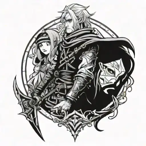 vinland saga anime tattoo tattoo design idea