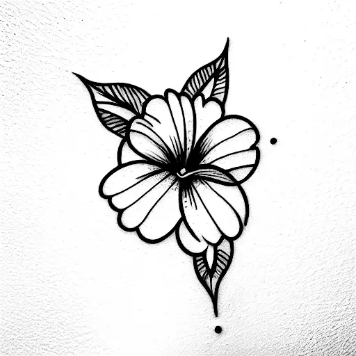 Nombre Carmela con flores tattoo design idea