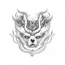 cerberus tattoo design idea