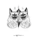 cerberus tattoo design idea