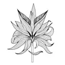 Bird of Paradise tattoo design idea