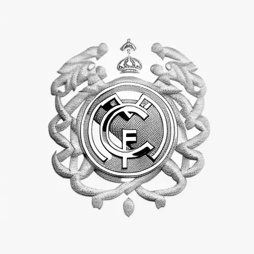 real madrid tattoo design idea