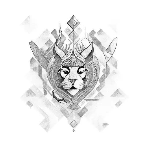 tribe tattoo design idea