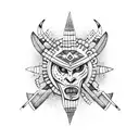 tribe  tattoo design idea