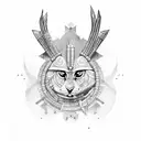 tribe tattoo design idea