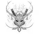 tribe tattoo design idea