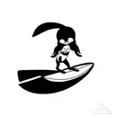 lilo y stitch surfboard tattoo design idea